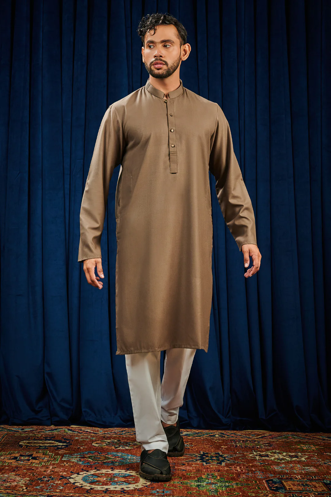 Wash & Wear Kurta - E001 - Image 11