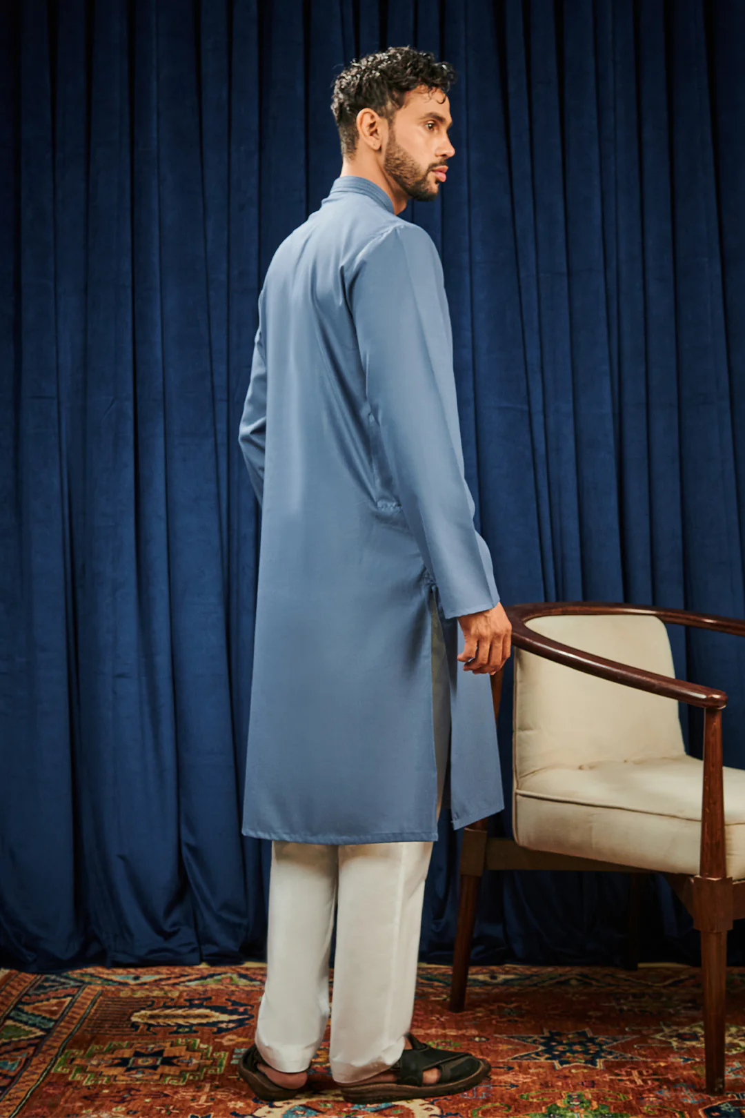 Wash & Wear Kurta - E001 - Image 3
