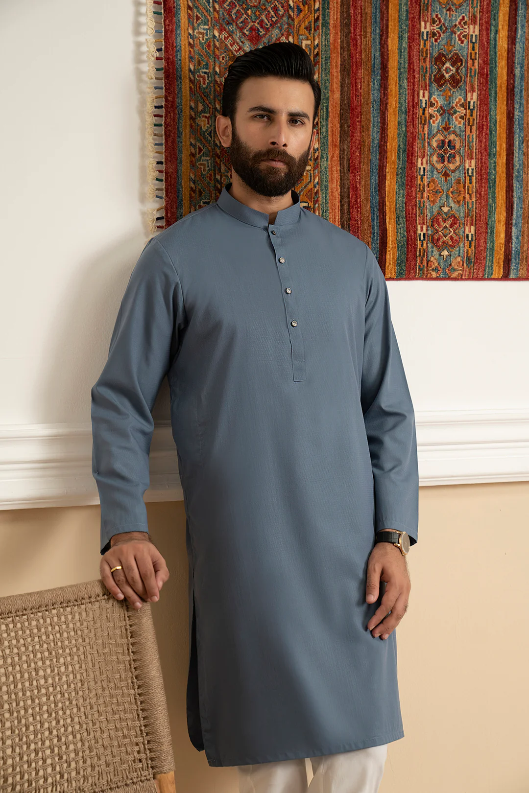 Wash & Wear Kurta - 5007 - Image 3