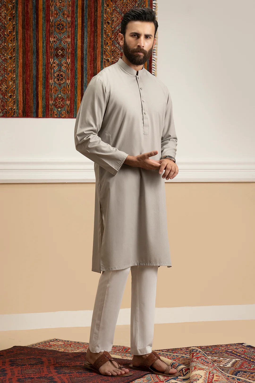 Wash & Wear Kurta - 5219 - Image 4