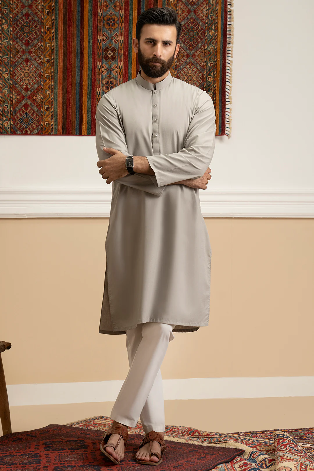 Wash & Wear Kurta - 5219 - Image 7