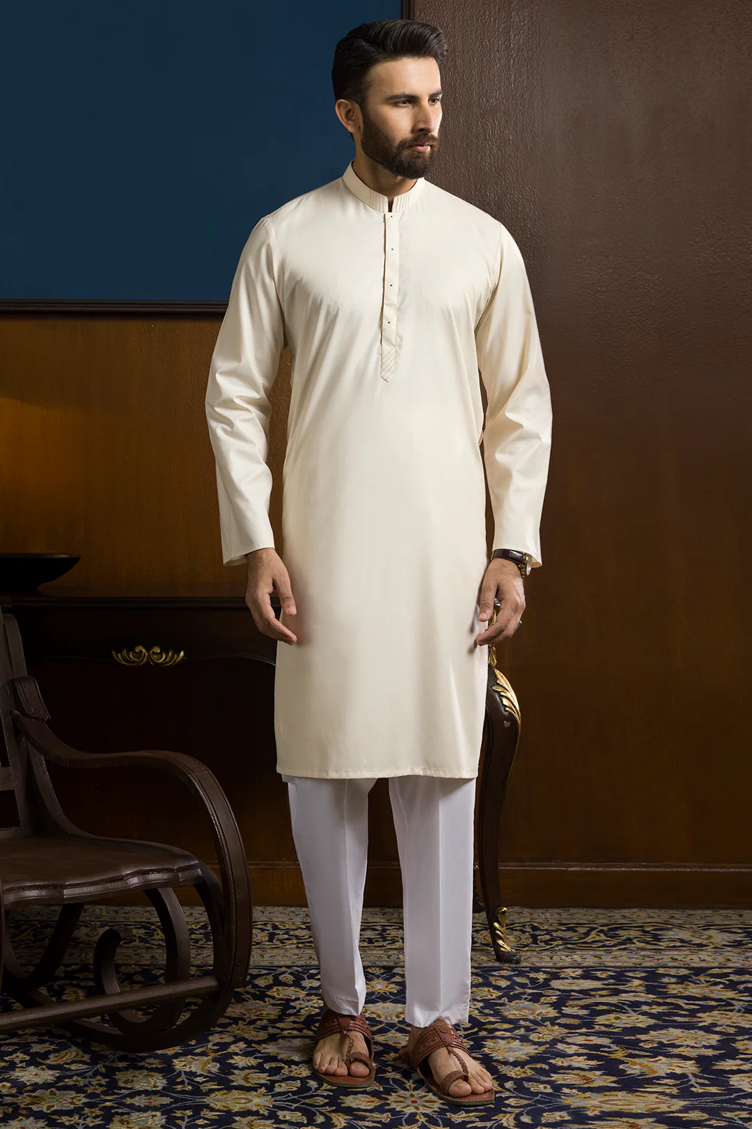 Wash & Wear Kurta - 5004 - Image 7