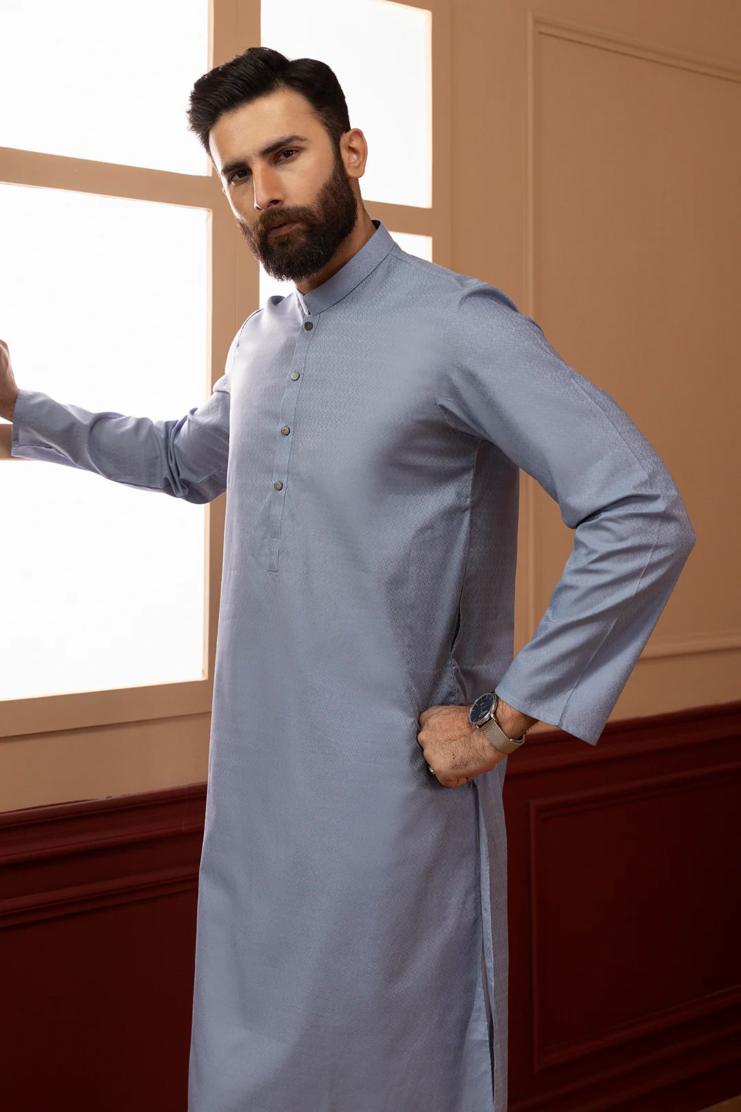 Wash & Wear Kurta - 5006 - Image 7