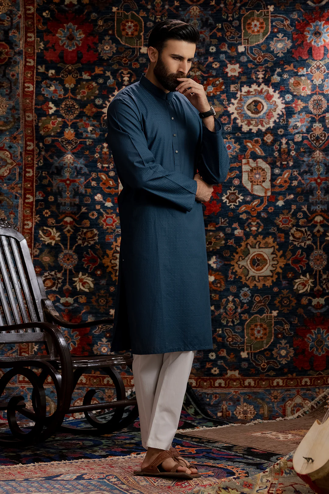 Wash & Wear Kurta - 5012 - Image 6