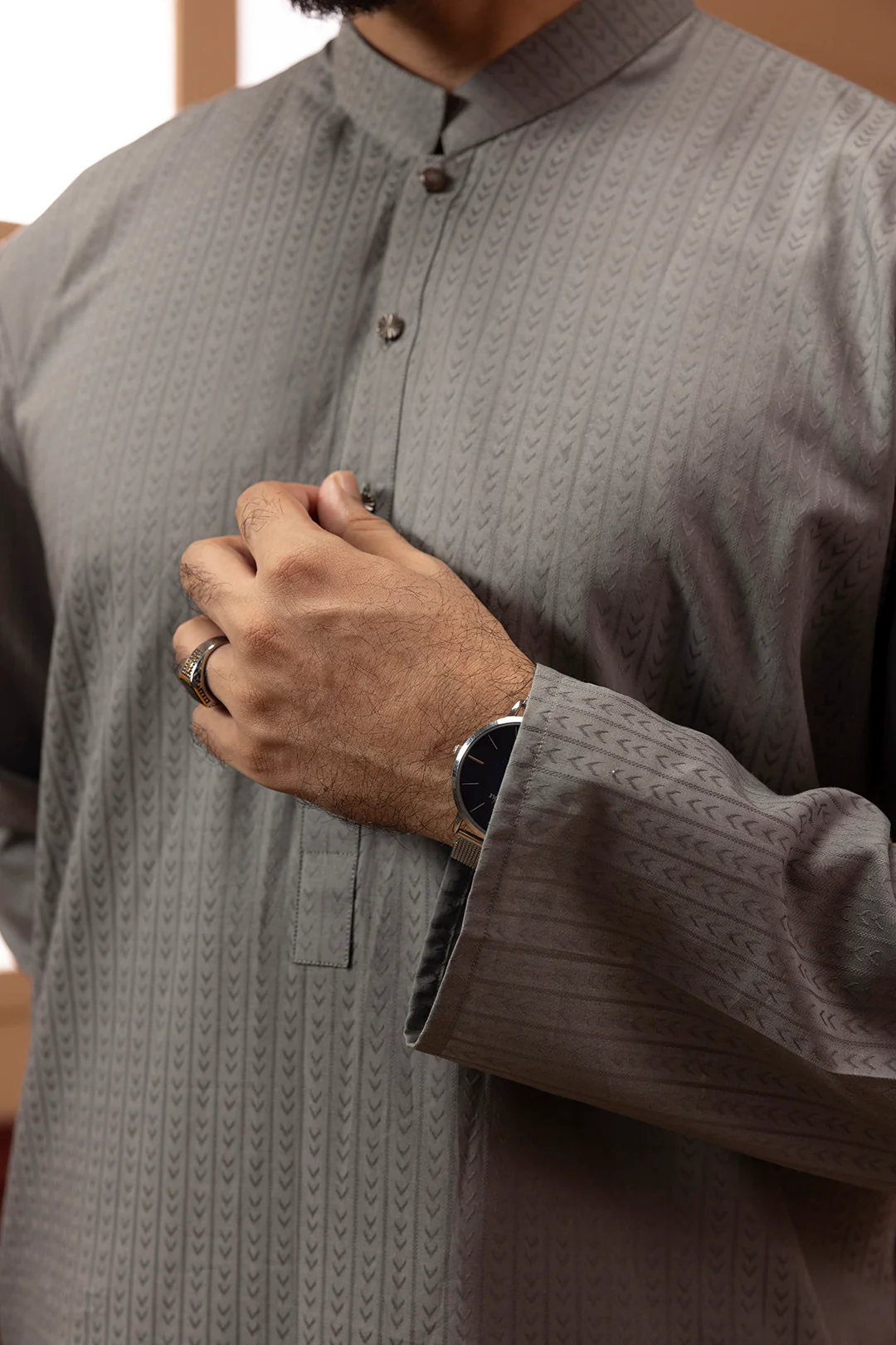 Wash & Wear Kurta - 5015 - Image 7