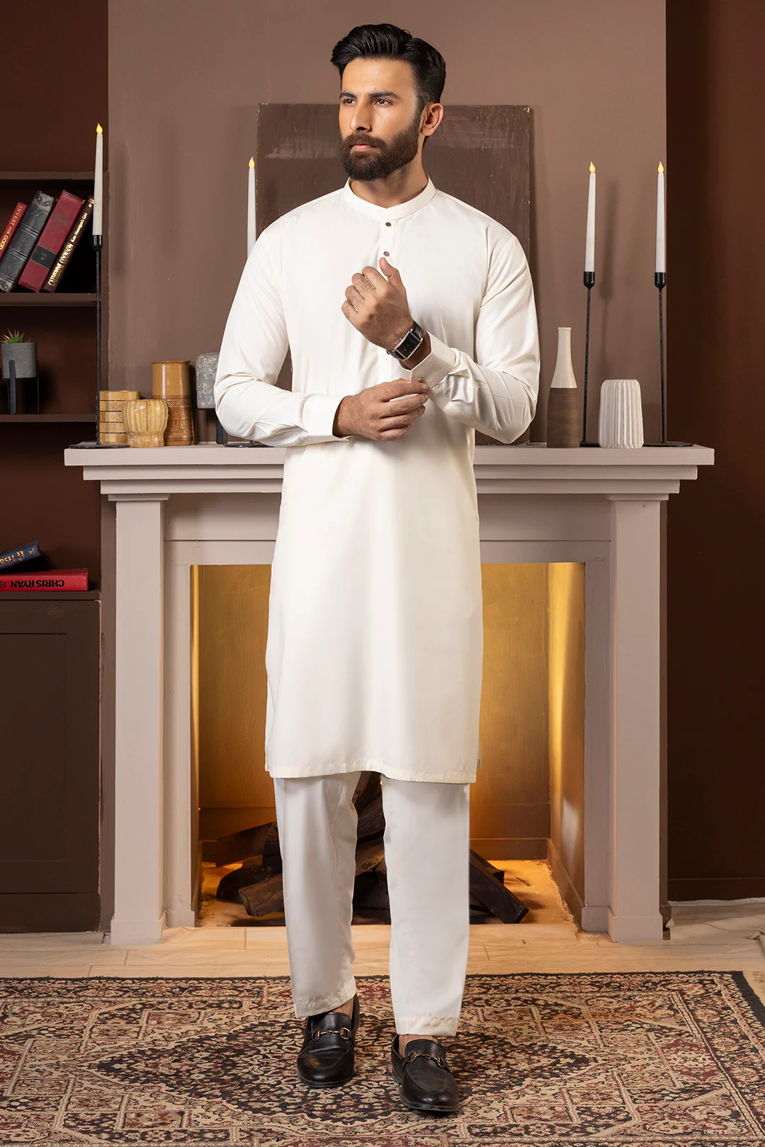 Wash & Wear Kurta Pajama - 0004 - Image 3