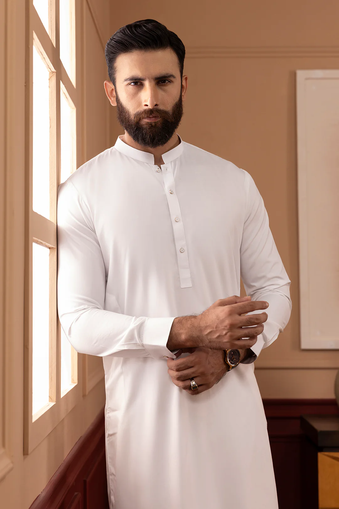 Wash & Wear Kurta Pajama - 2604 - Image 2
