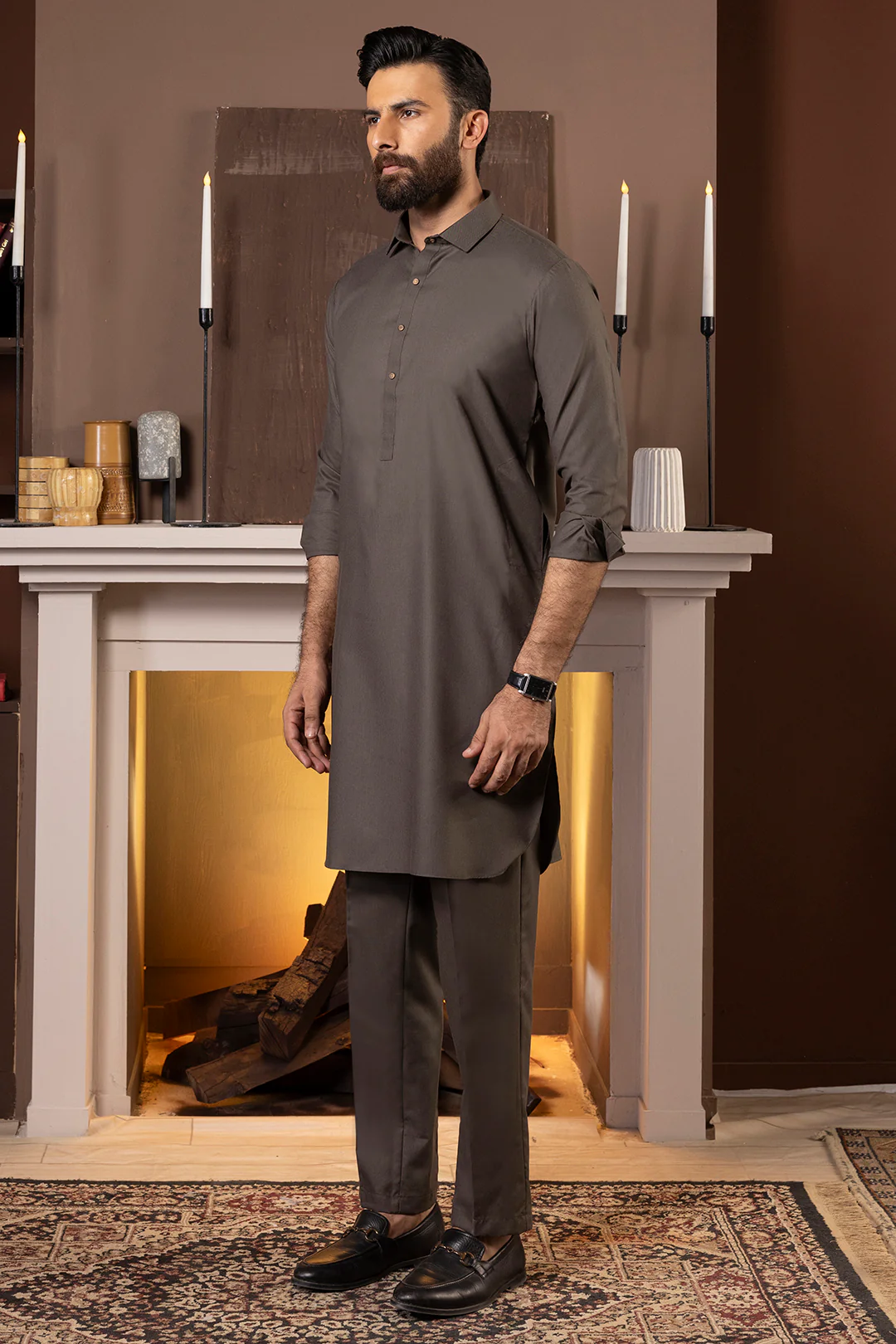 Wash & Wear Kurta Pajama - 0056 - Image 8