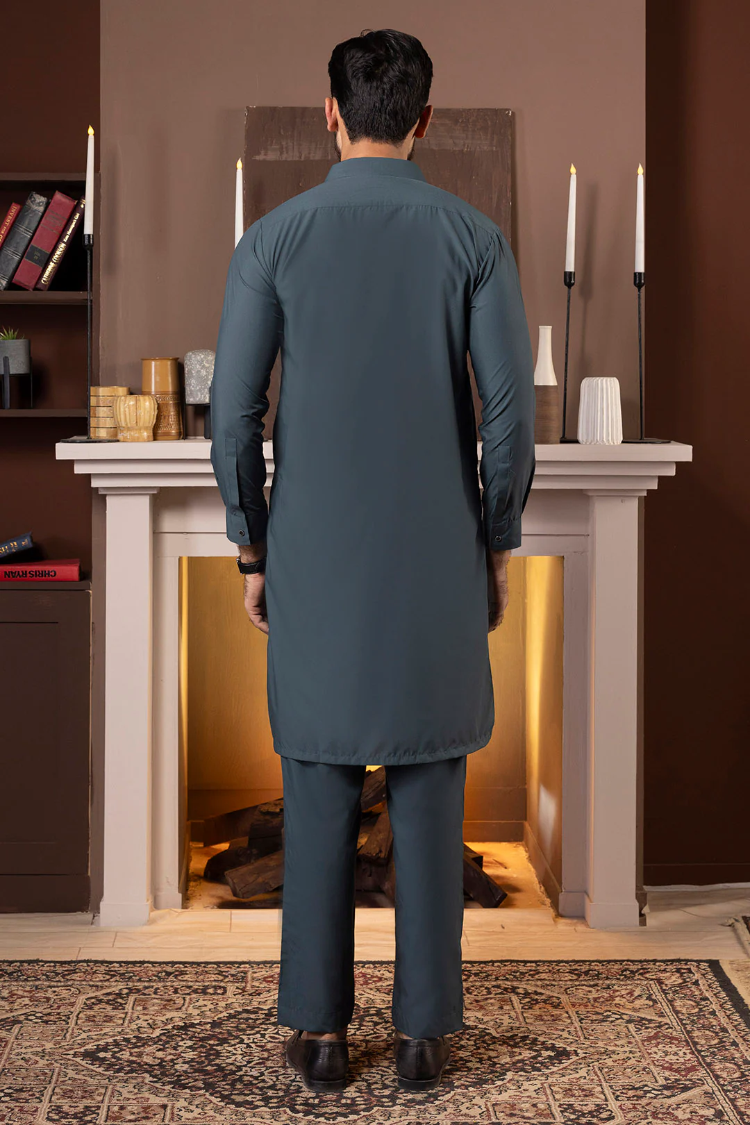 Wash & Wear Kurta Pajama - 2608 - Image 8
