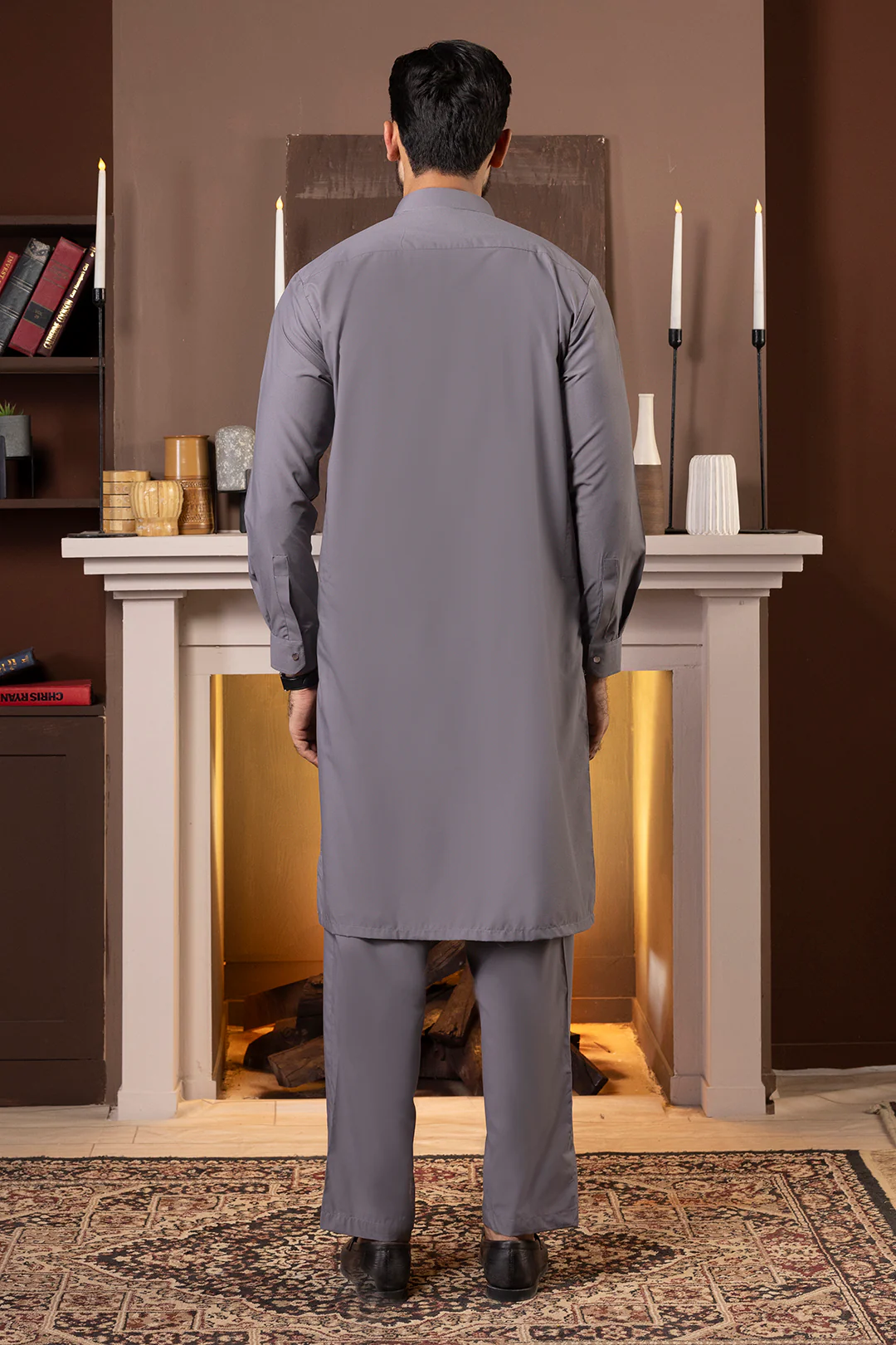 Wash & Wear Kurta Pajama - 2612 - Image 11