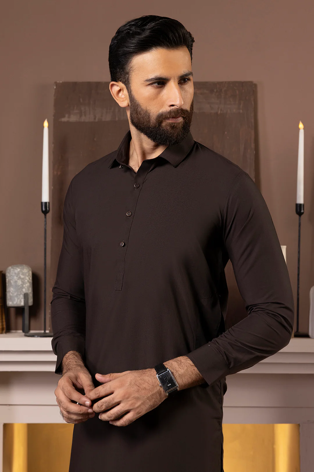 Wash & Wear Kurta Pajama - 2616 - Image 5