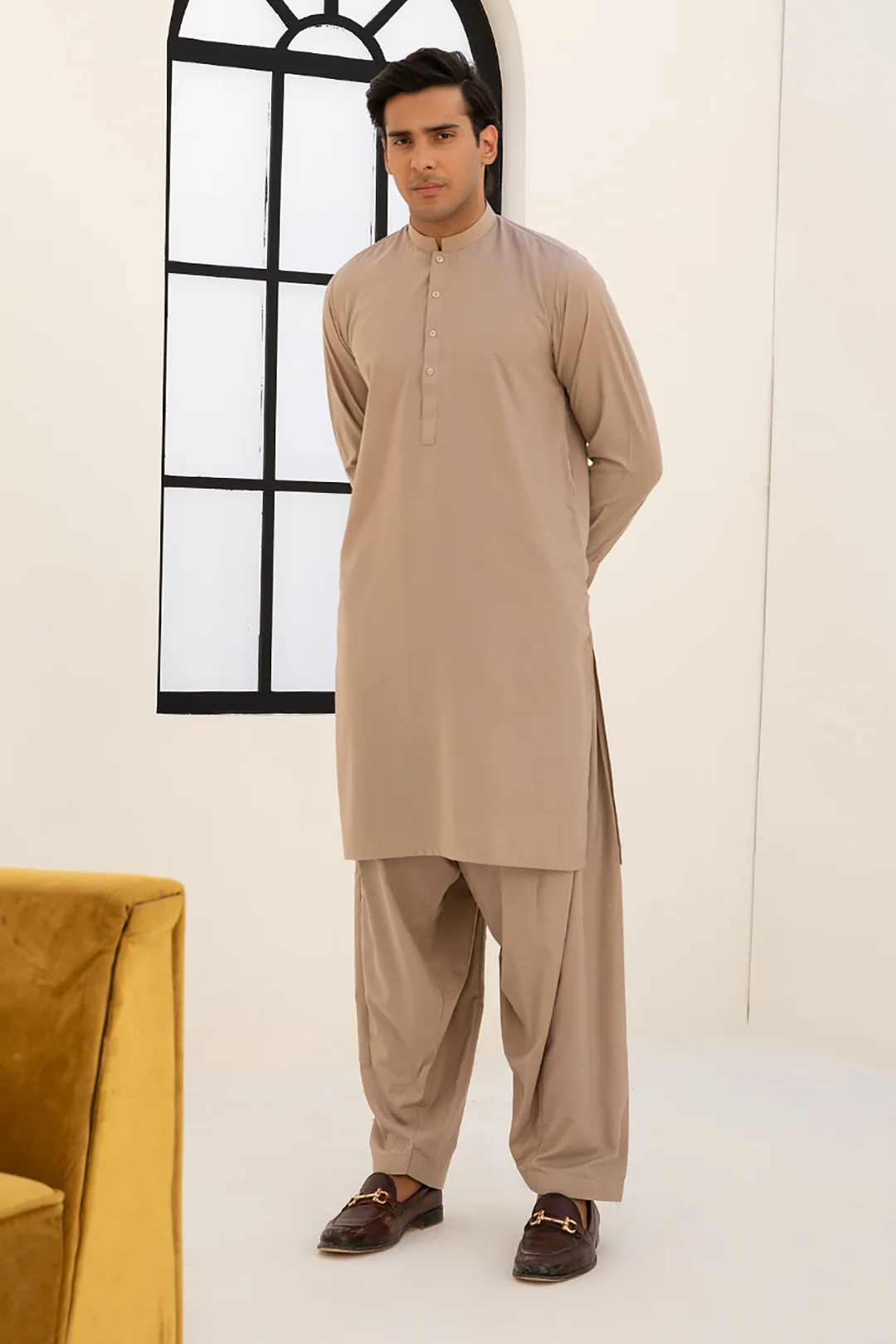 Wash & Wear Shalwar Kameez - 0027 - Image 4