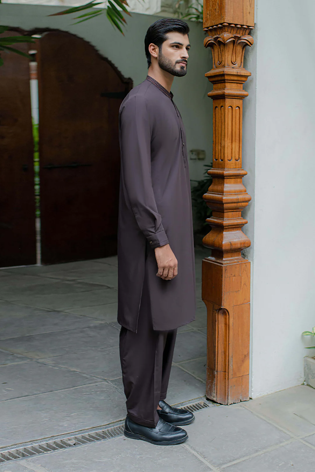 Wash & Wear Shalwar Kameez - 3026 - Image 5