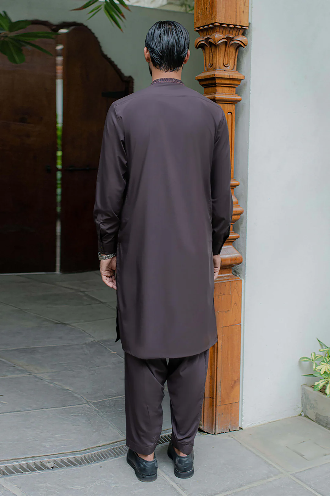 Wash & Wear Shalwar Kameez - 3026 - Image 6