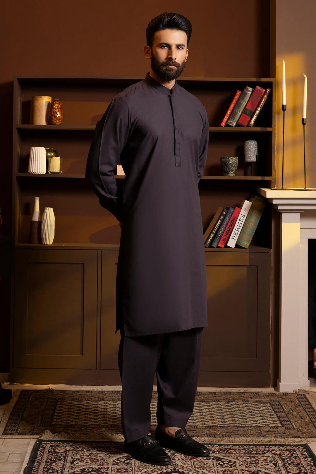 Wash & Wear Shalwar Kameez - 1035 - Image 7